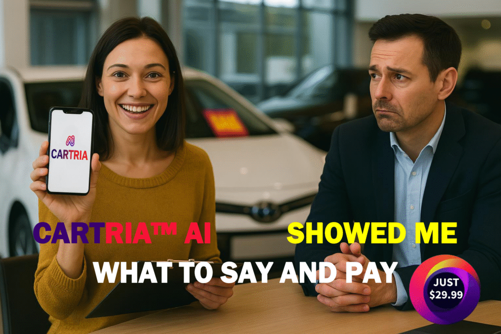 Cartria AI showed me what to pay and say